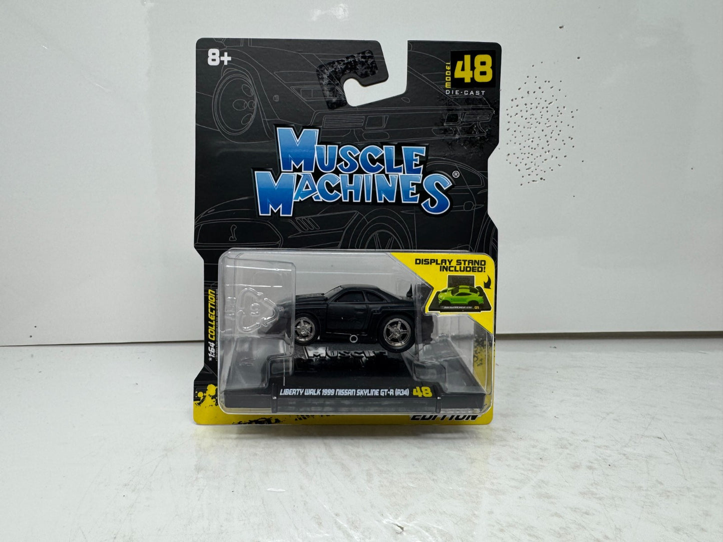 Muscle Machines Liberty Walk 1999 Nissan Skyline GT-R R34 1:64 Diecast