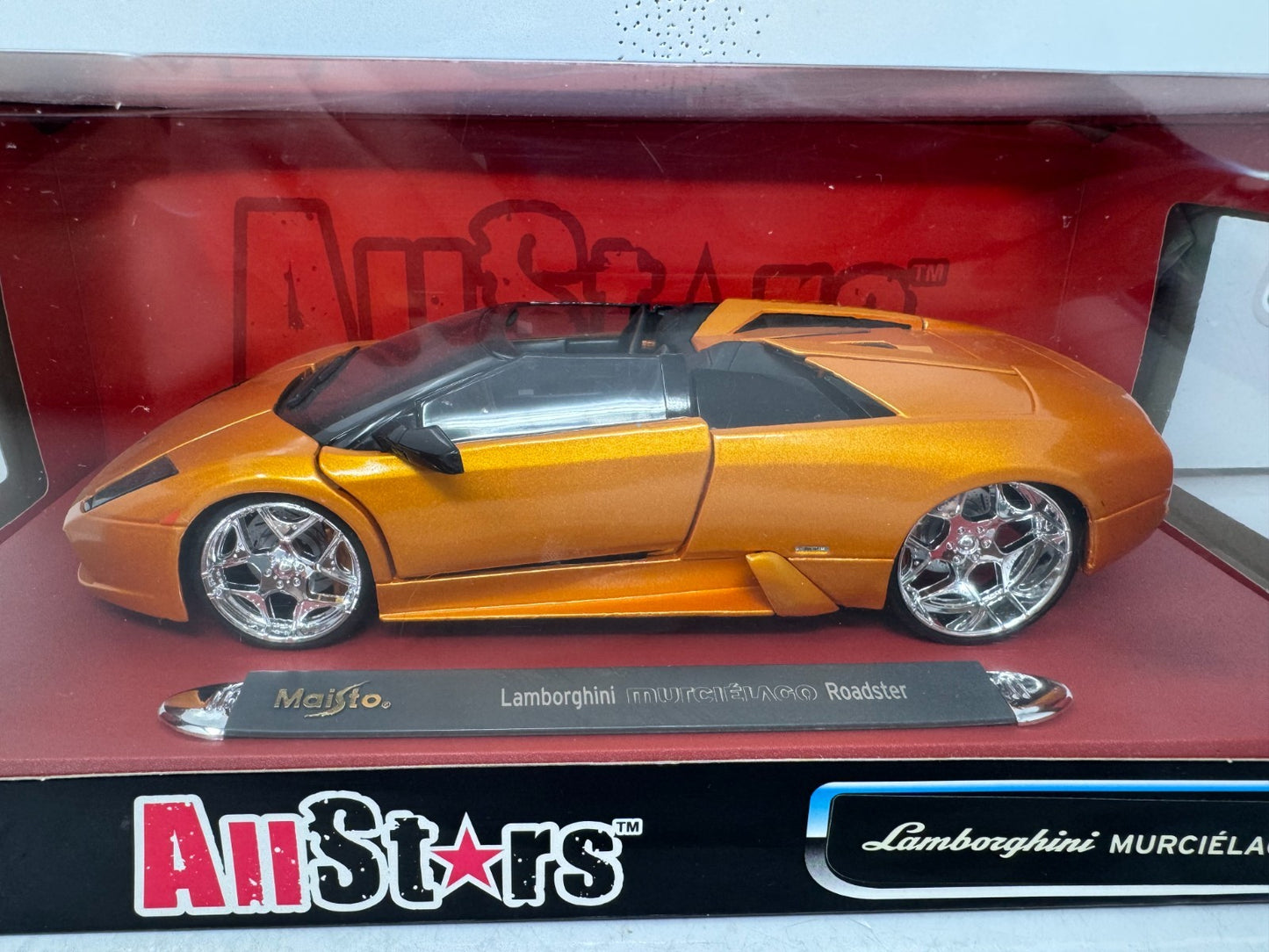 Maisto All Stars Lamborghini Murciélago Roadster 1:18 Diecast