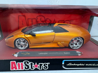 Maisto All Stars Lamborghini Murciélago Roadster 1:18 Diecast