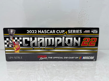 Lionel Nascar #22 Joey Logano Shell Pennzoil Champion 2022 Mustang 1:24 Diecast