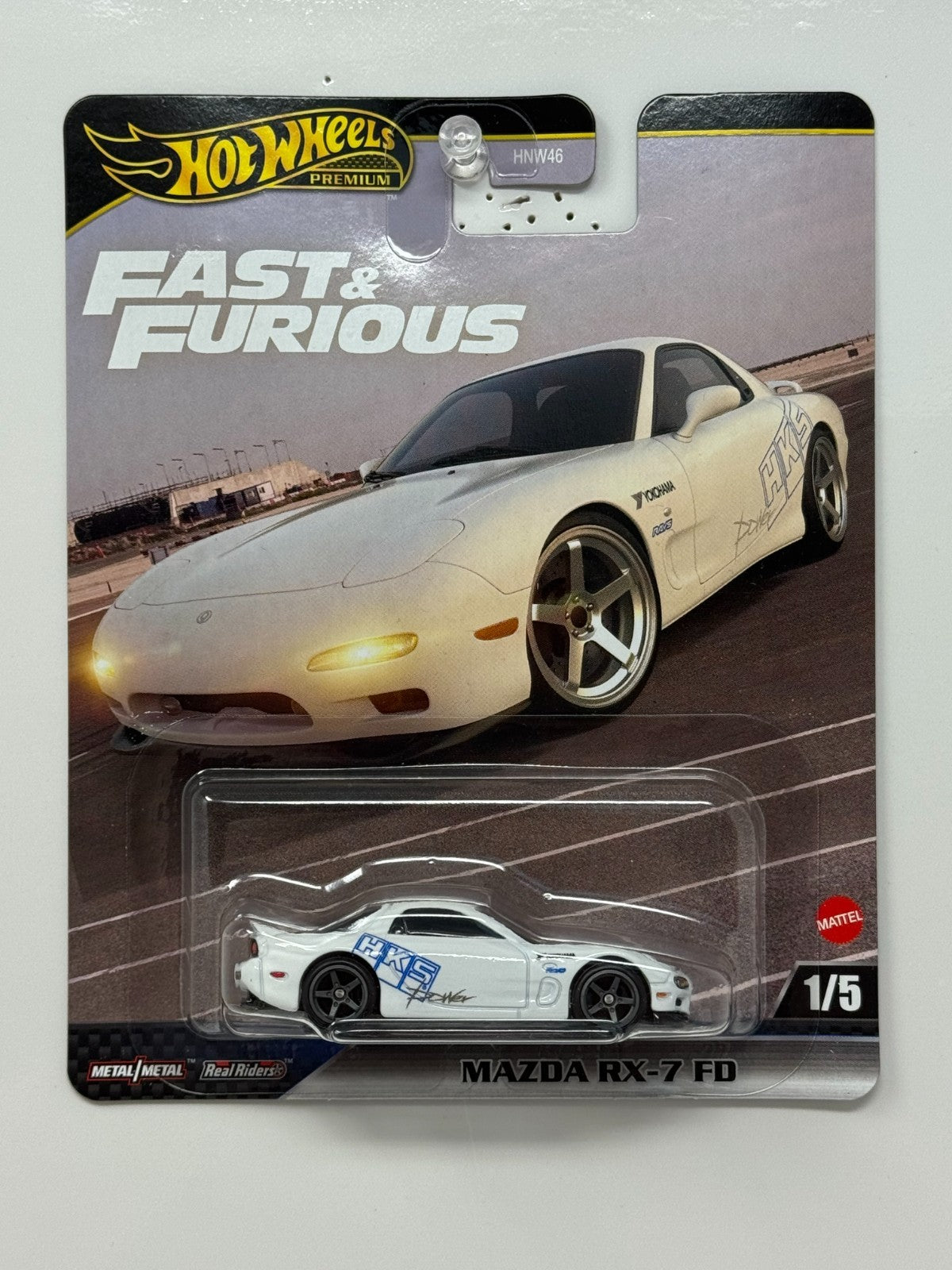 Hot Wheels Premium Fast & Furious Mazda RX-7 FD 1:64 Diecast