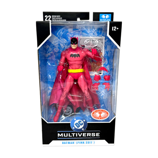 McFarlane DC Multiverse Batman Pink Suit Platinum Edition Action Figure