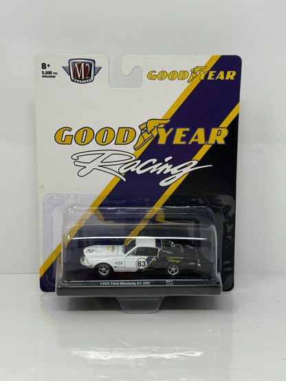 M2 Machines Goodyear Racing 1968 Ford Mustang GT 390 1:64 Diecast