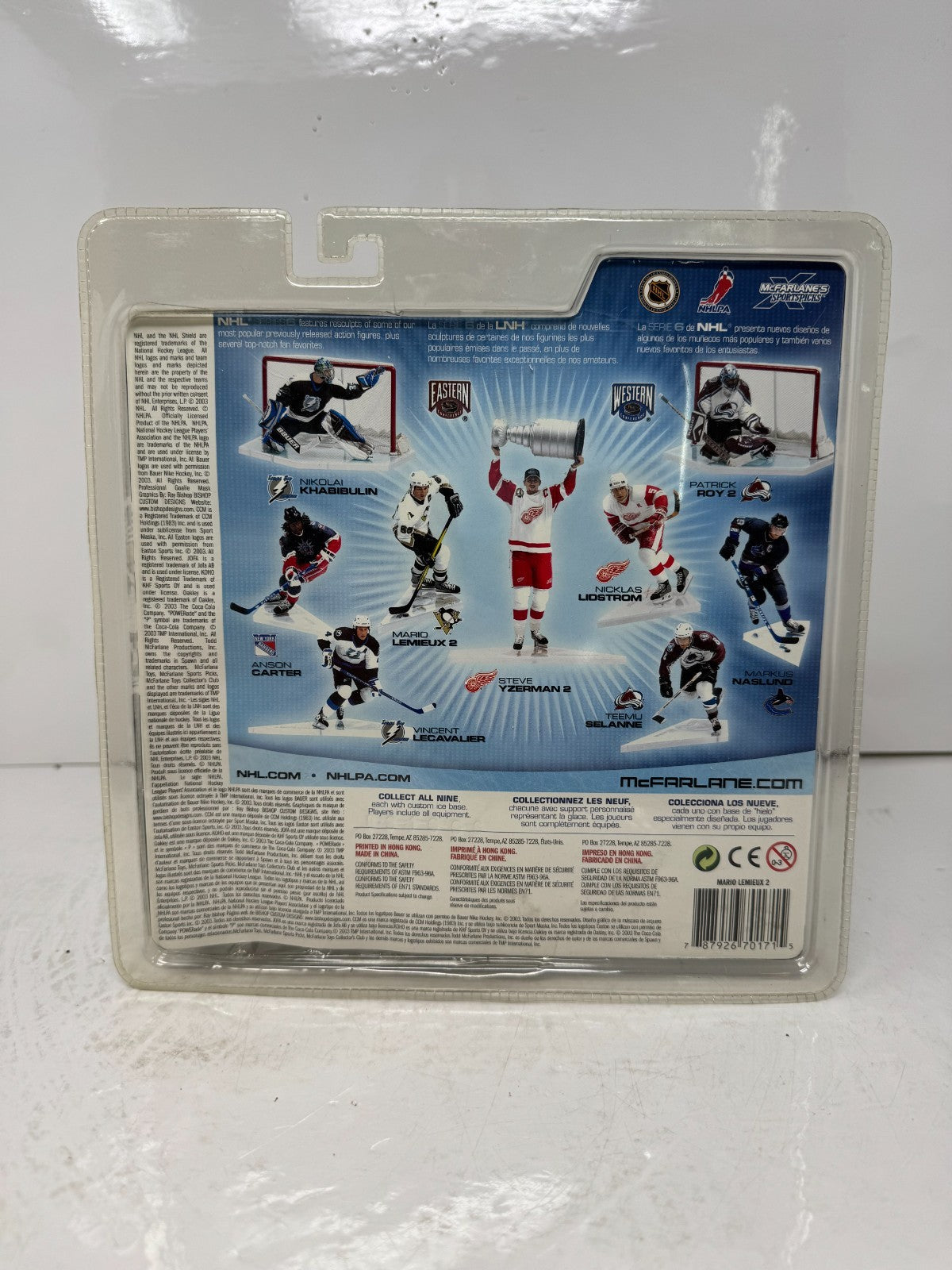 McFarlane NHL Mario Lemieux Pittsburgh Penguins Series 6 CHASE Figure