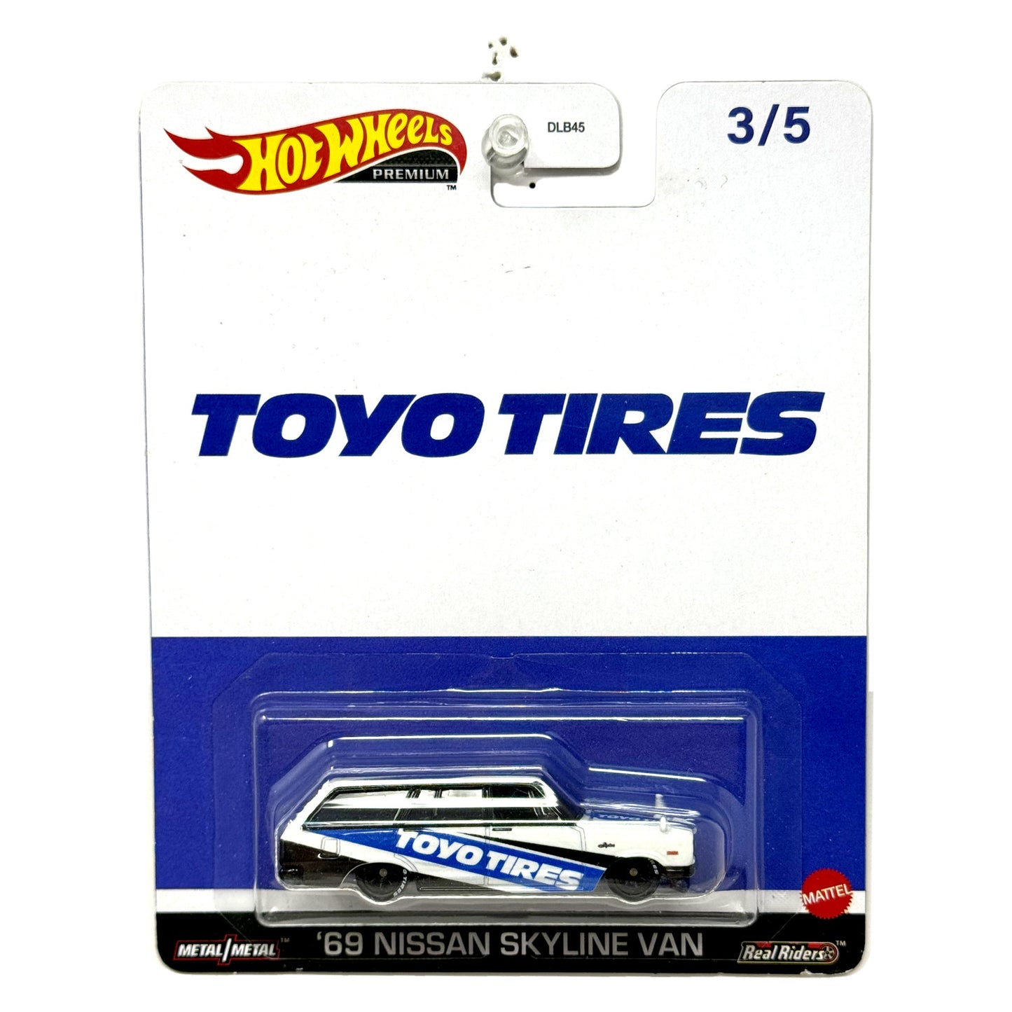 Hot Wheels Premium Toyo Tires 1969 Nissan Skyline Van 1:64 Diecast
