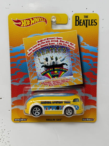 Hot Wheels The Beatles Haulin' Gas Real Riders 1:64 Diecast