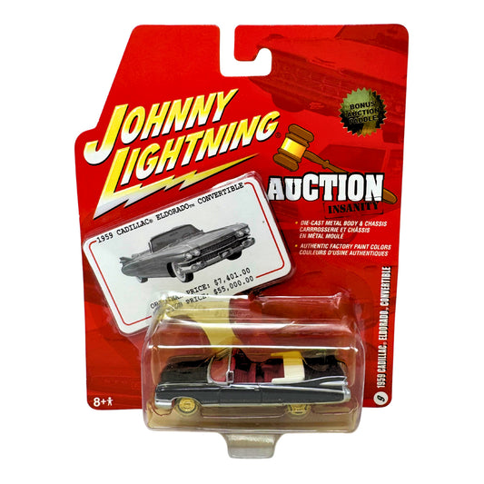 Johnny Lightning Auction Insanity 1959 Cadillac Eldorado 1:64 Diecast
