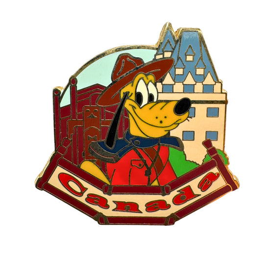 WDW Disney Pluto Canada Epcot World Showcase Trading Pin DC1S10