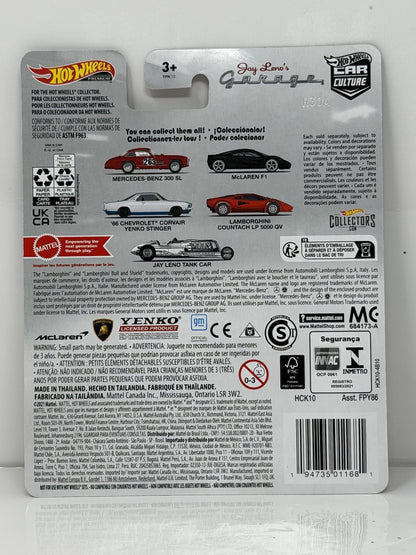 Hot Wheels Premium Jay Leno Garage Lamborghini Countach CHASE 1:64 Diecast