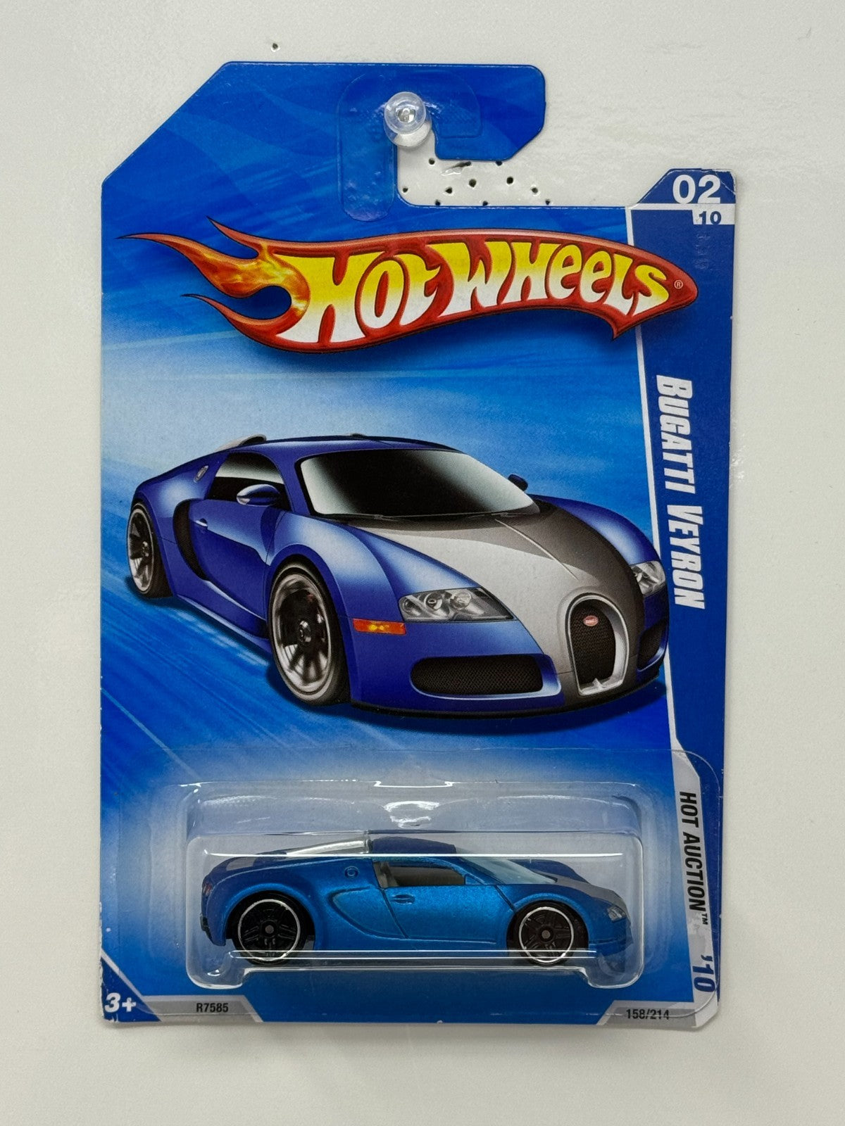 Hot Wheels Hot Auction Bugatti Veyron 1:64 Diecast