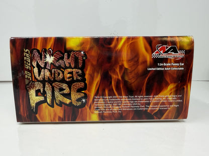 Motorsports Authentics NHRA John Force Night Under Fire Funny Car 1:24 Diecast