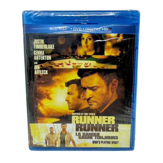 Runner Runner (DVD) Ben Affleck Crime Thriller New and Sealed!!!