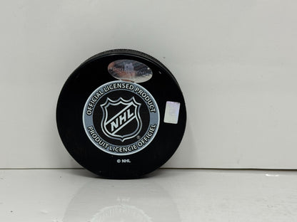 Johnny Bower Toronto Maple Leafs Signed NHL Autograph Puck Silver Auto