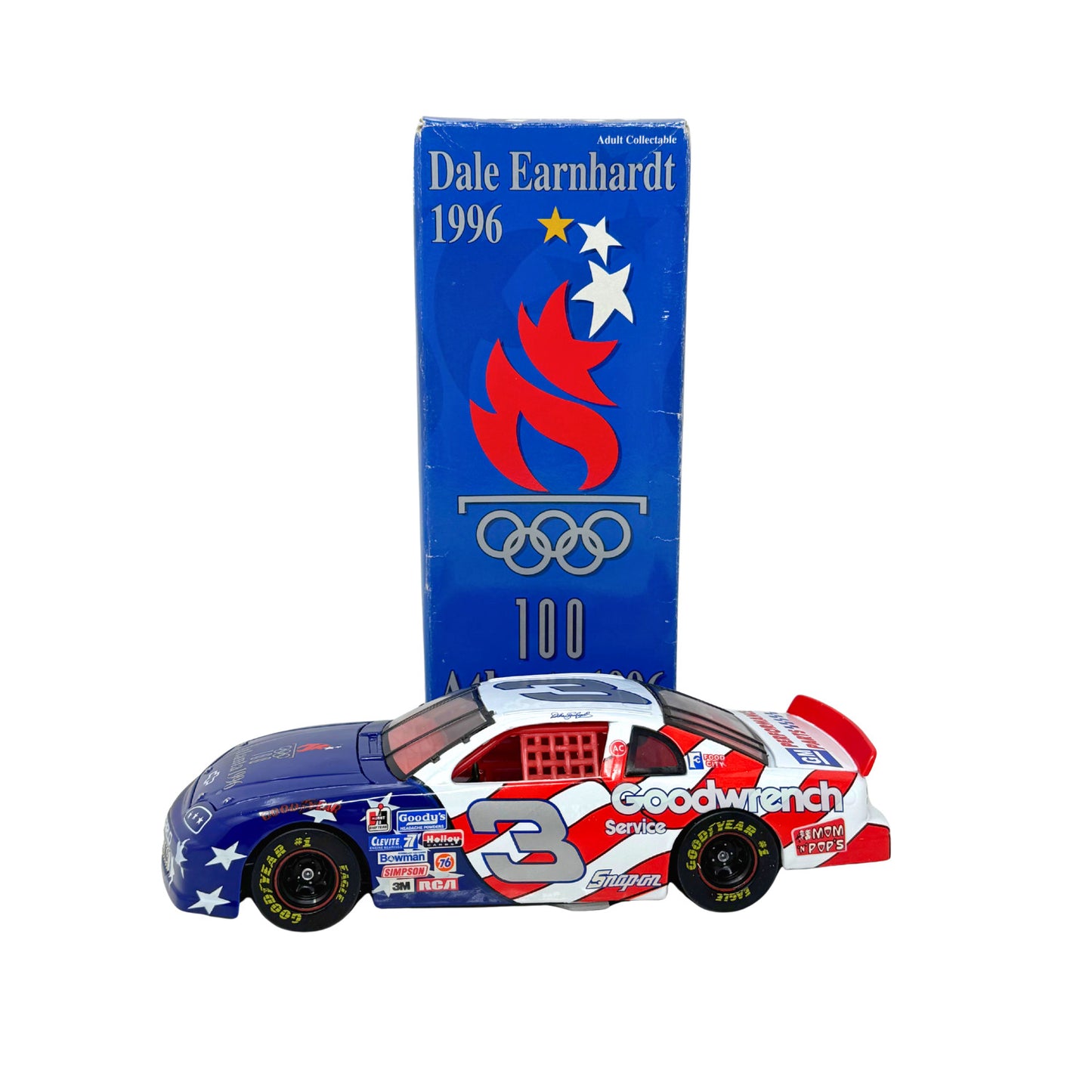 Action NASCAR #3 Dale Earnhardt 1996 Atlanta Monte Carlo 1:24 Diecast