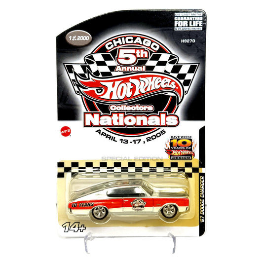 Hot Wheels 2005 5th Collectors Nationals 1967 Dodge Charger 1:64 Diecast