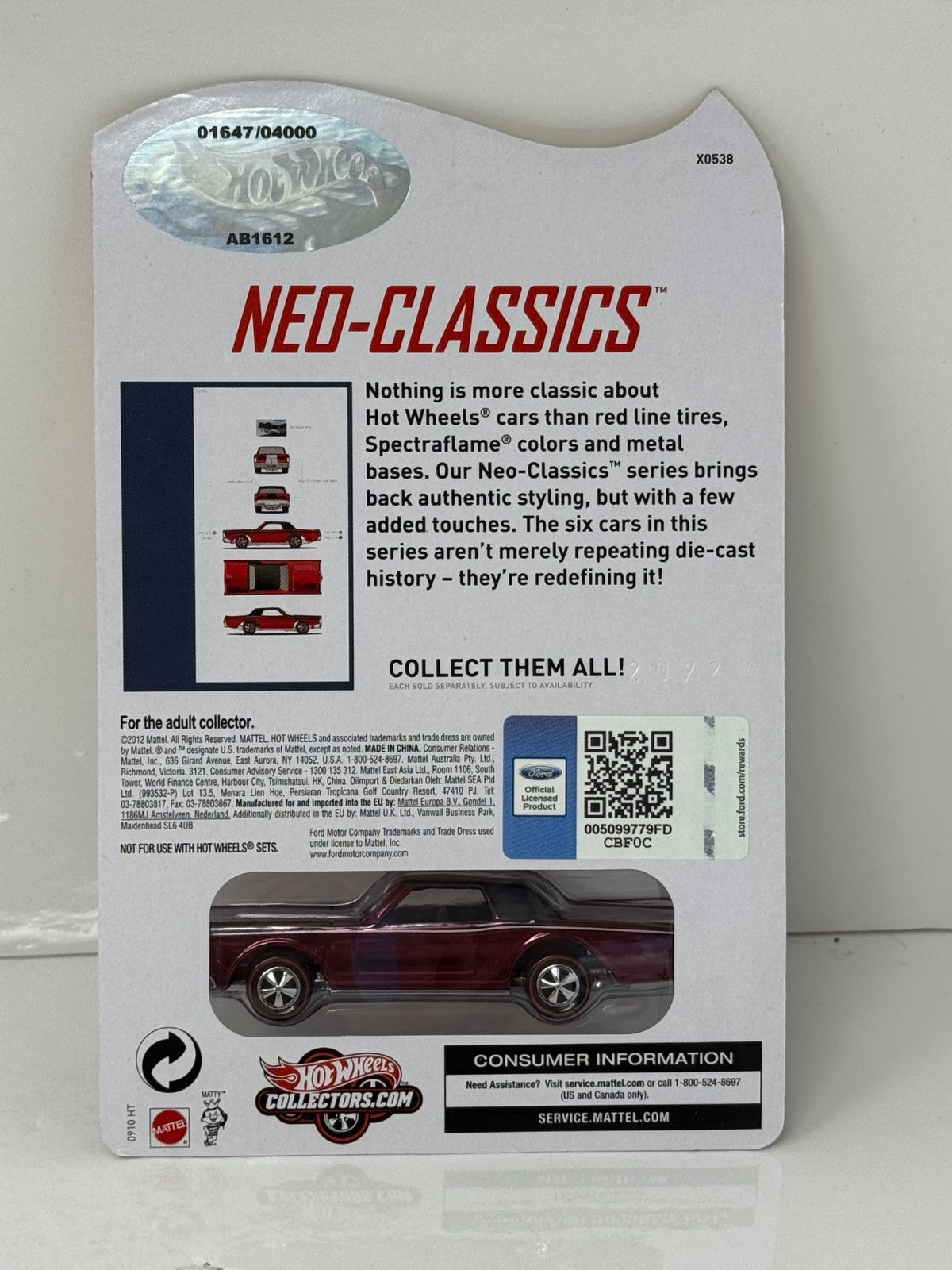 Hot Wheels RLC Neo-Classics Lincoln Continental Mark III 1:64 Diecast