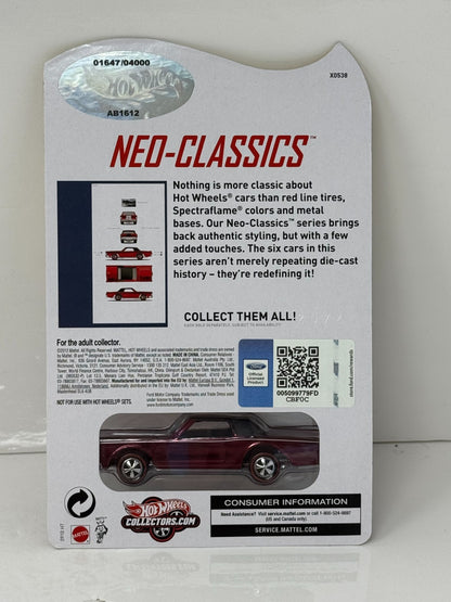 Hot Wheels RLC Neo-Classics Lincoln Continental Mark III 1:64 Diecast