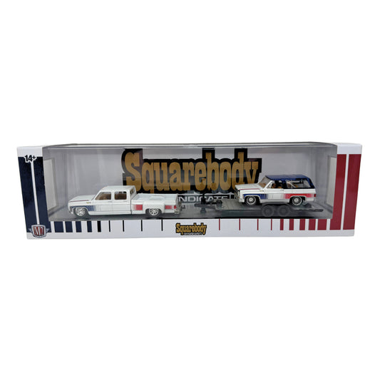 M2 Machines Squarebody Syndicate GMC Sierra 3500 & GMC Jimmy Sierra 1:64 Diecast
