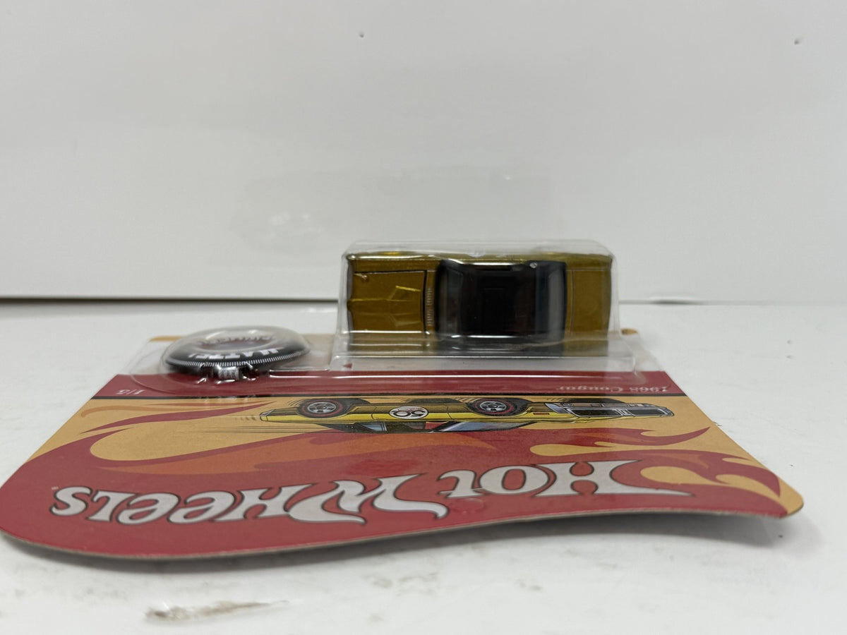 Hot Wheels 50th Anniversary 1968 Mercury Cougar 1:64 Diecast w/ Button