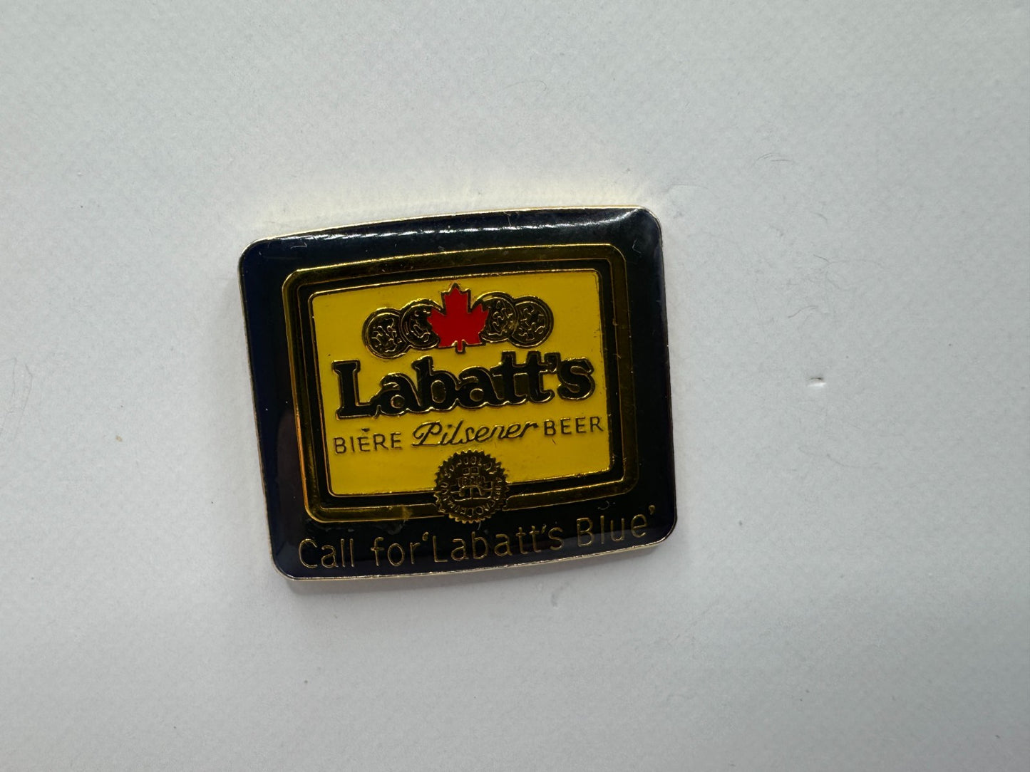 Labatt's Pilsener Beer Lapel Pin