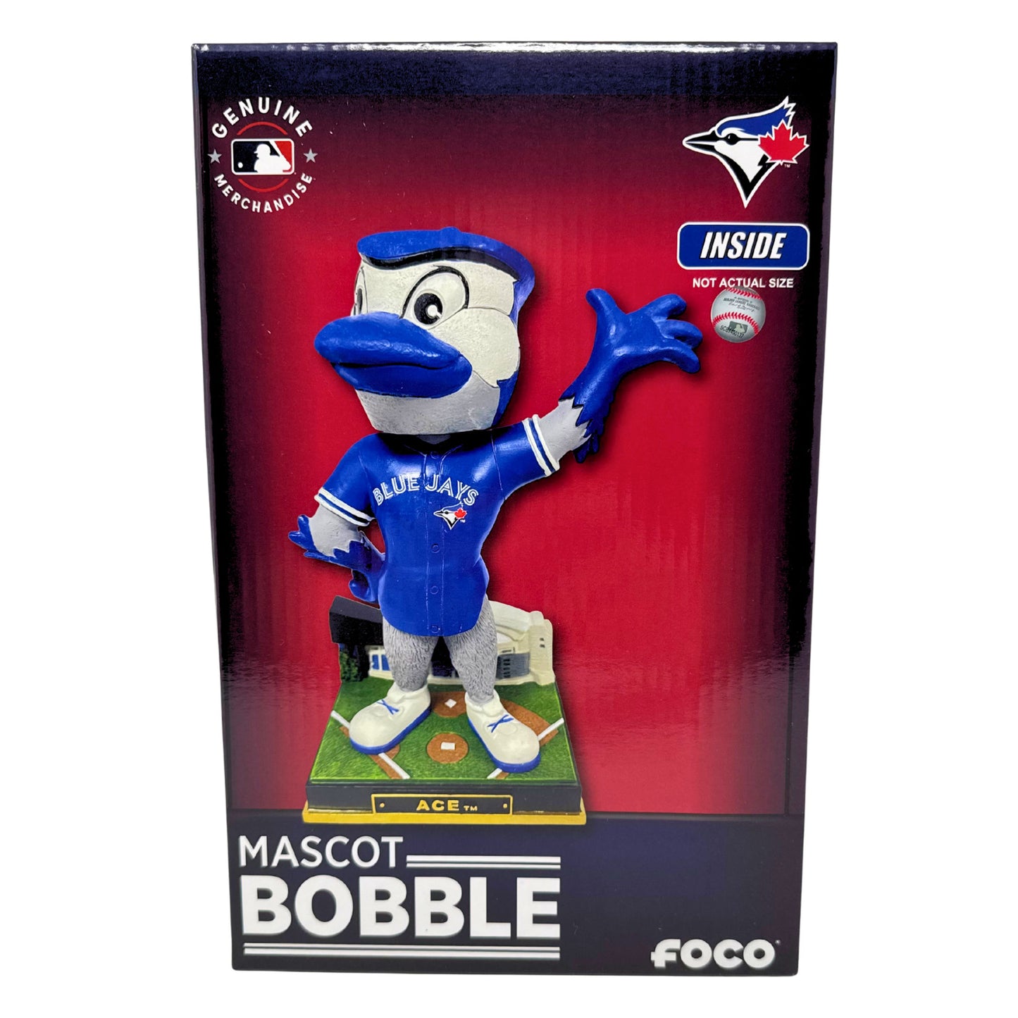 FOCO MLB Toronto Blue Jays Ace Mascot Gate Series Bobblehead