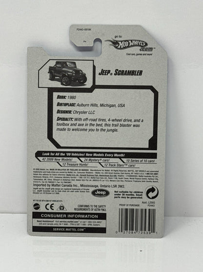 Hot Wheels Heat Fleet Jeep Scrambler 1:64 Diecast Factory Sealed