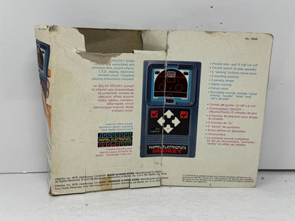 Rare Vintage Mattel Electronics Hockey 1978 Handheld Game - Collectors Item