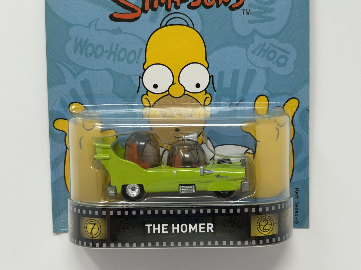 Hot Wheels Retro Entertainment The Simpsons The Homer 1:64 Diecast Green