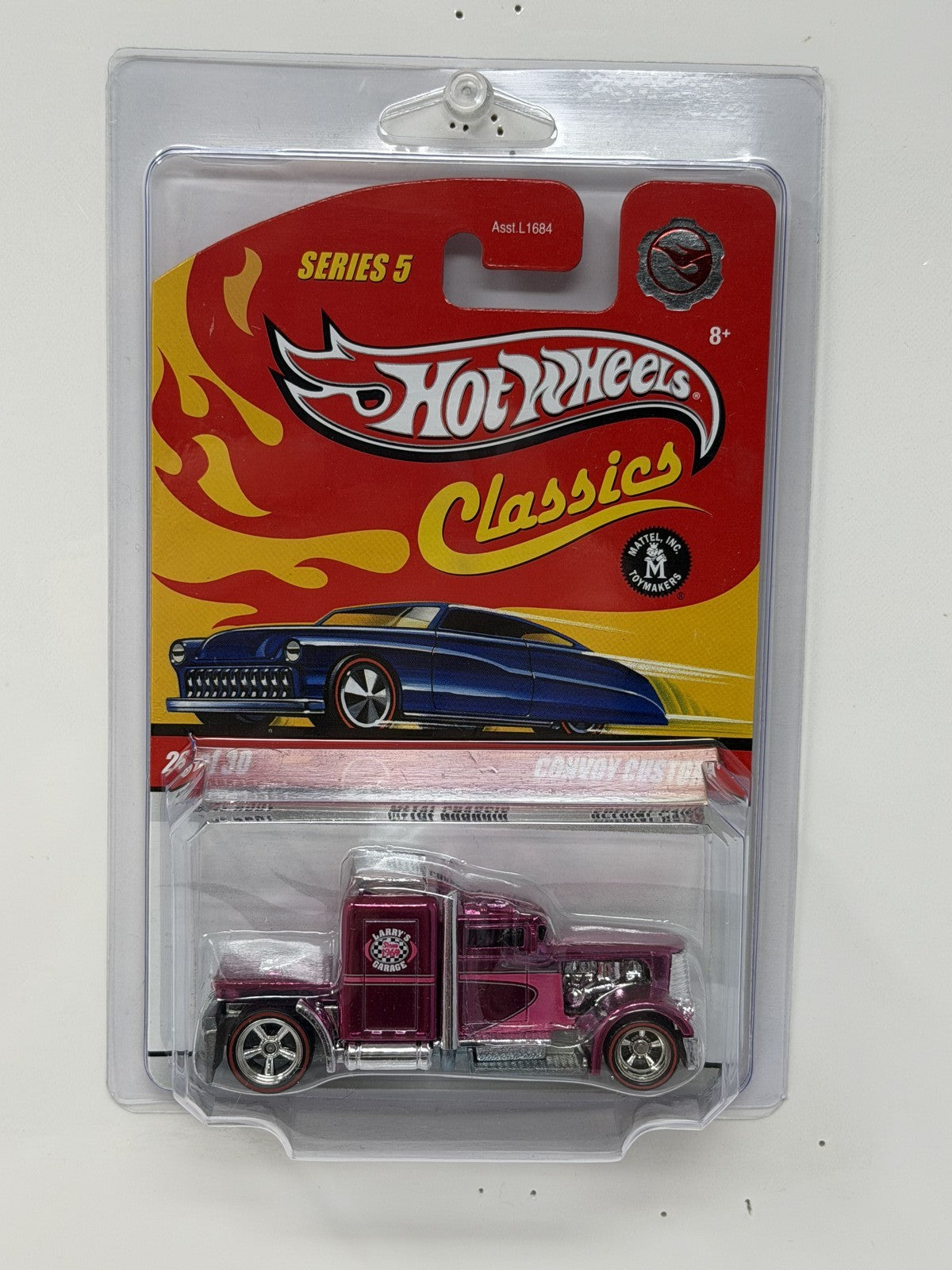 Hot Wheels Classics Series 5 Convoy Custom 1:64 Diecast Pink CHASE