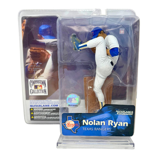 McFarlane MLB Nolan Ryan Texas Rangers Cooperstown Collection Figure