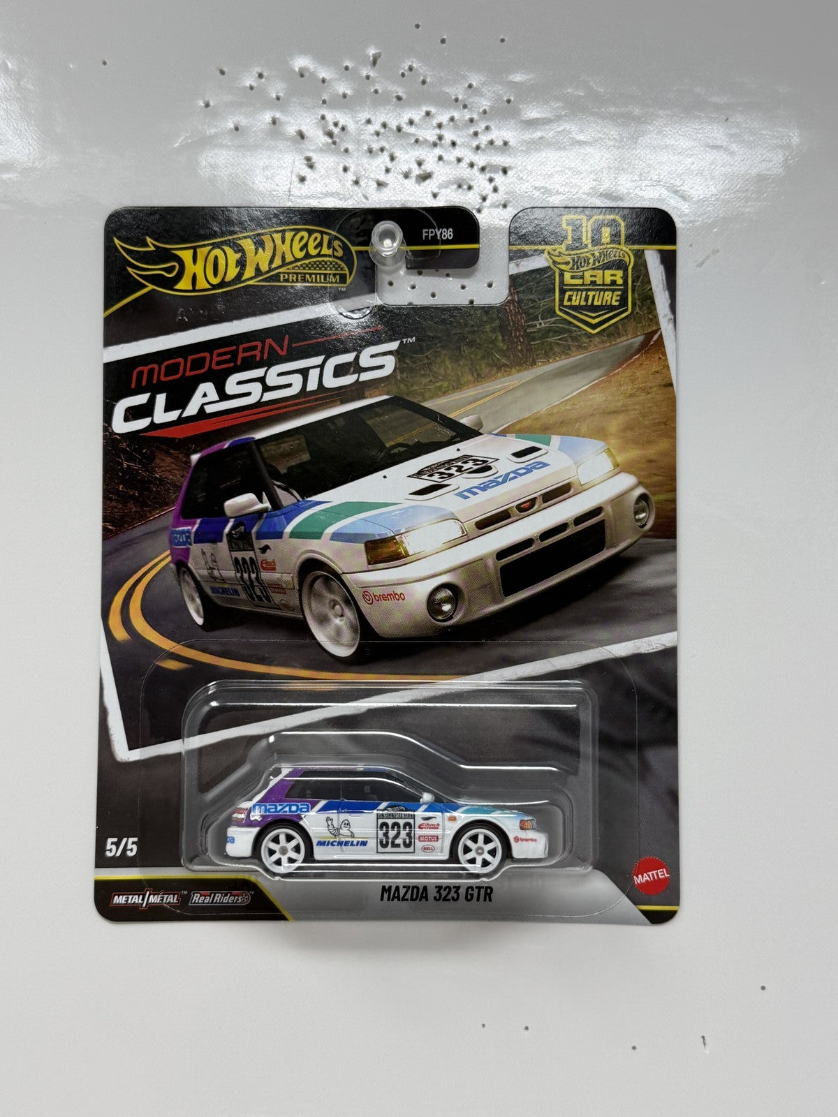 Hot Wheels Premium Modern Classics Mazda 323 GTR 1:64 Diecast