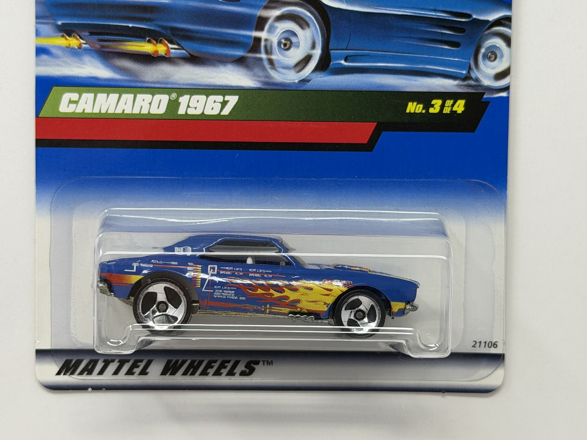 Hot Wheels X-Ray Cruiser Series 1967 Chevrolet Camaro 1:64 Diecast Blue