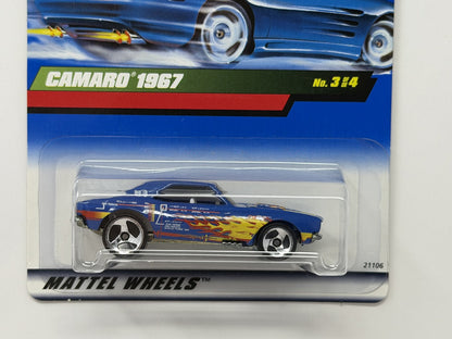 Hot Wheels X-Ray Cruiser Series 1967 Chevrolet Camaro 1:64 Diecast Blue