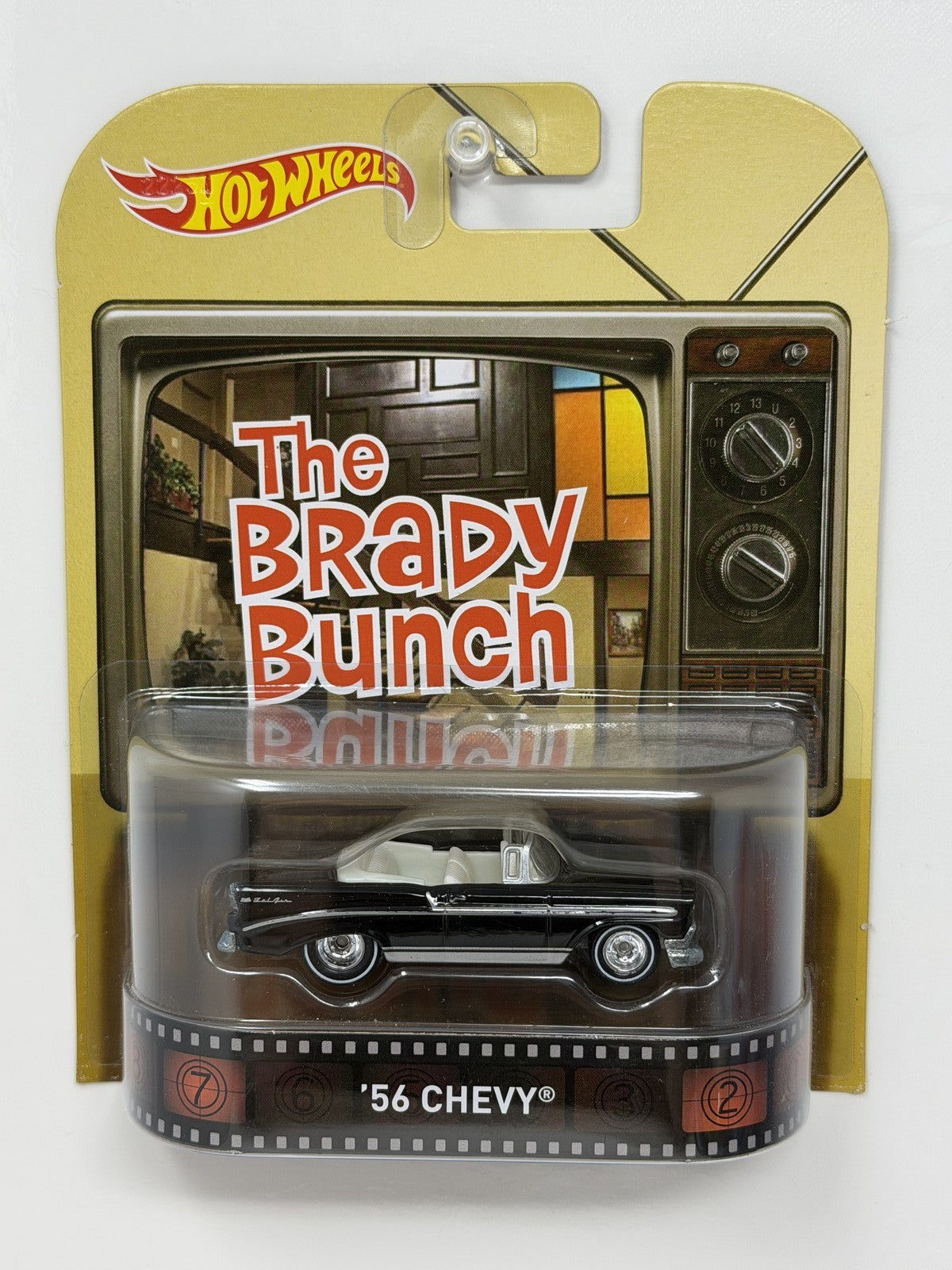 Hot Wheels Retro Entertainment The Brady Bunch 1956 Chevy 1:64 Diecast