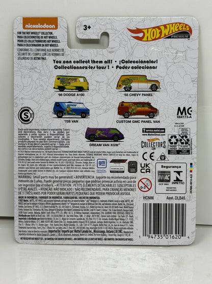 Hot Wheels Premium Teenage Mutant Ninja Turtles 1966 Dodge A100 1:64 Diecast