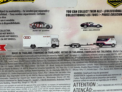 Hot Wheels Premium Team Transport #77 Audi S4 Quattro & Hauler 1:64 Diecast