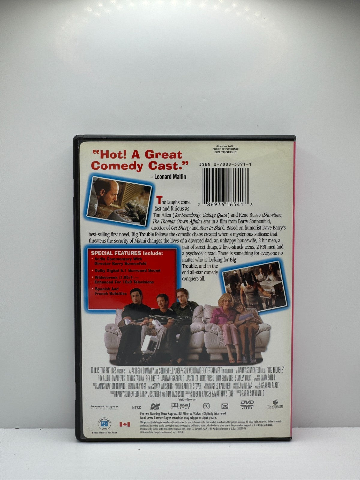 Big Trouble (DVD) Tim Allen Comedy