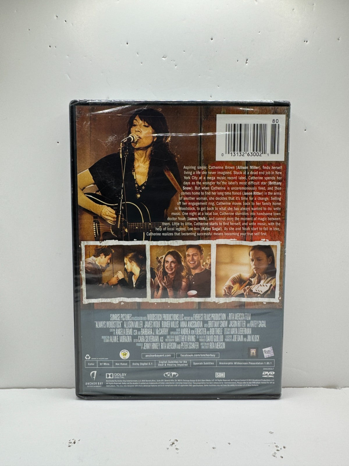 Always Woodstock (DVD) Allison Miller Music Drama Sealed