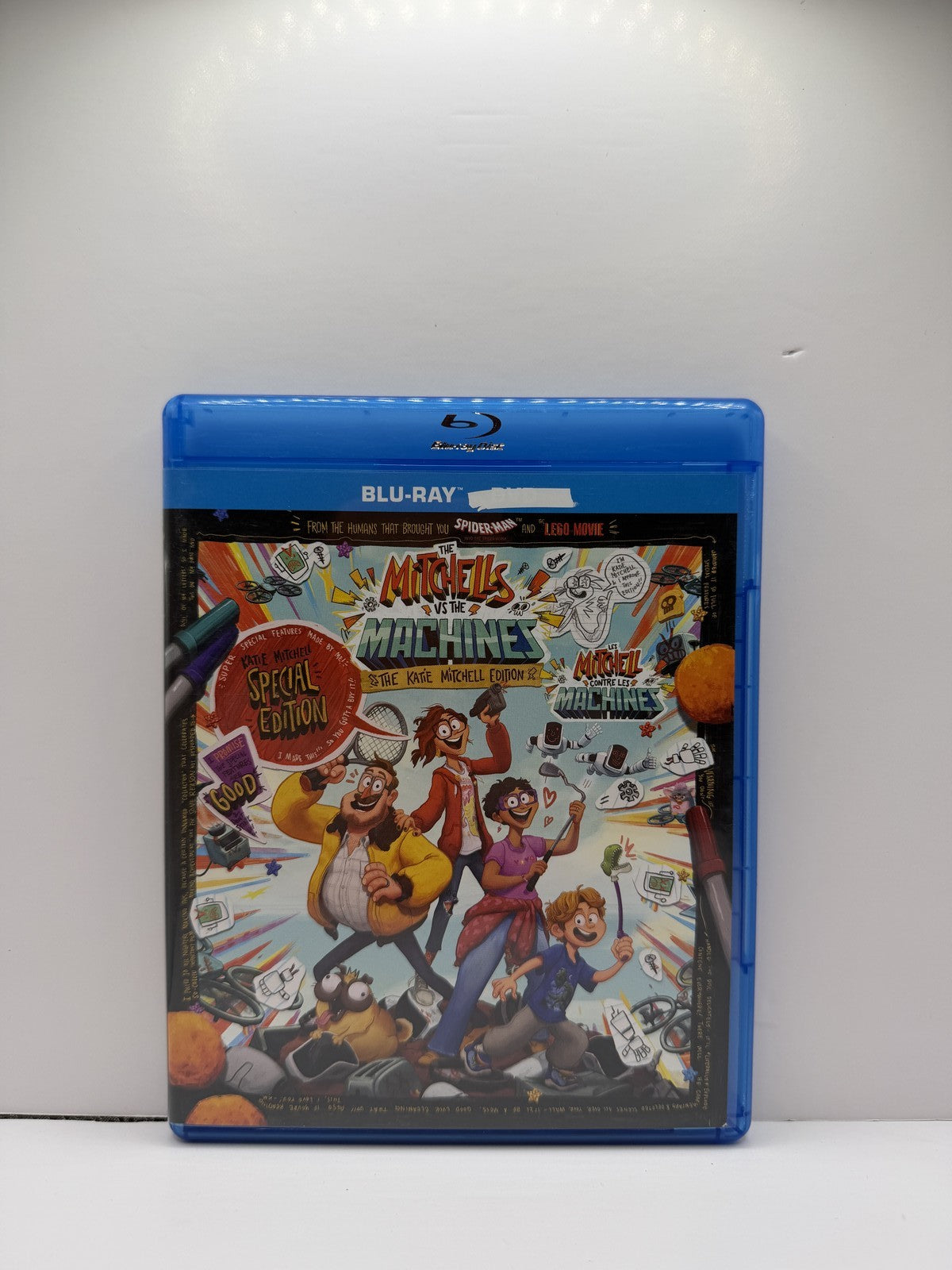 The Mitchells vs The Machines (Blu-ray) Animated Family Movie NO DVD