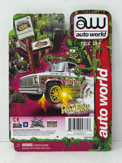 Auto World Rat Fink Chevrolet Silverado Premium Series 1:64 Diecast