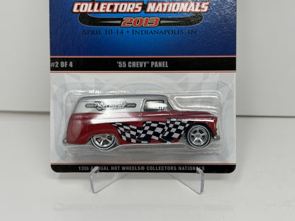 Hot Wheels 2013 13th Collector Nationals 1955 Chevy Panel 1:64 Diecast 1878/2000
