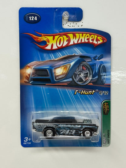 Hot Wheels T-Hunt 1957 Chevy 1:64 Diecast Real Riders
