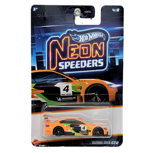 Hot Wheels Neon Speeders BMW M3 GT2 1:64 Diecast