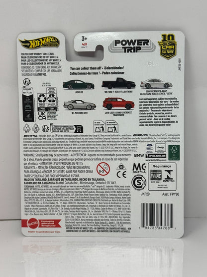 Hot Wheels Premium Power Trip Mercedes-Benz CLK 63 AMG Black Series 1:64 Diecast