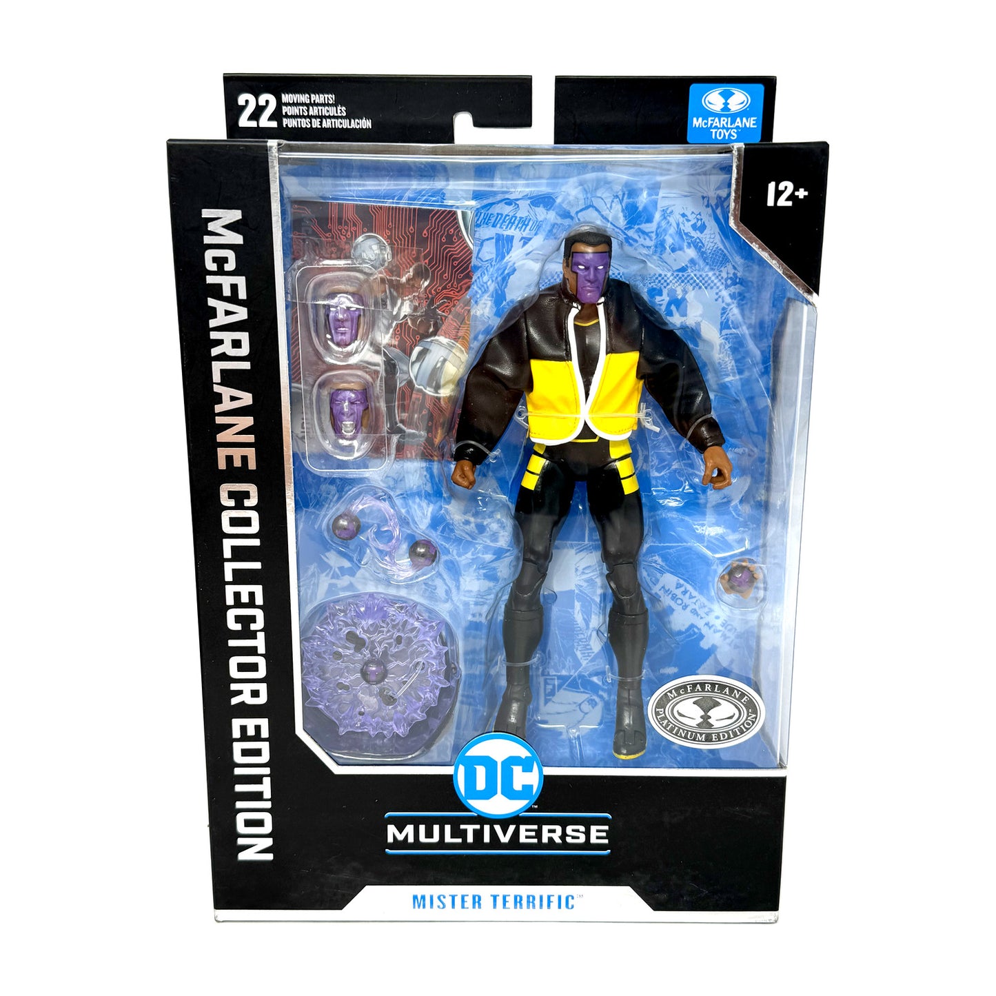McFarlane DC Multiverse JSA Mister Terrific Platinum Edition Action Figure