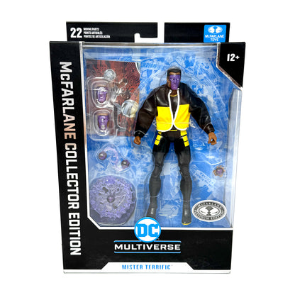 McFarlane DC Multiverse JSA Mister Terrific Platinum Edition Action Figure