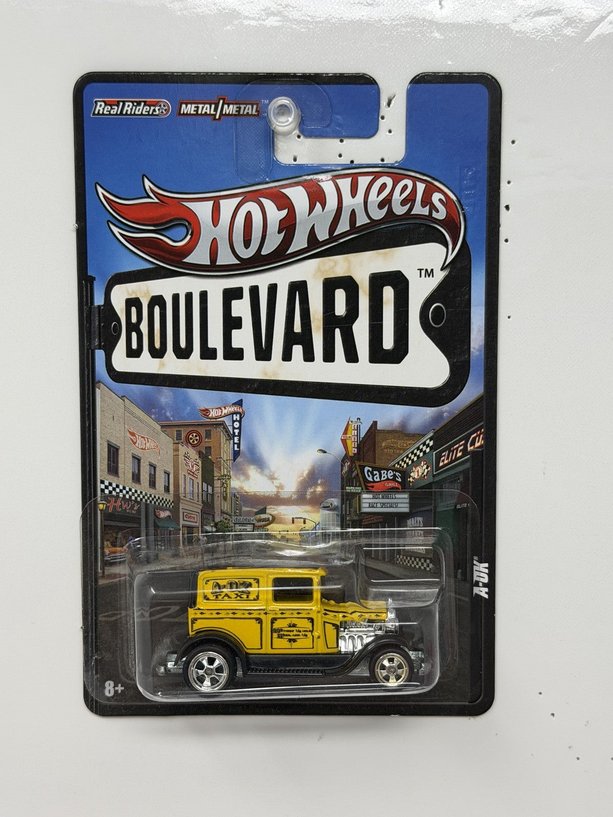 Hot Wheels Boulevard A-OK 1:64 Diecast Real Riders