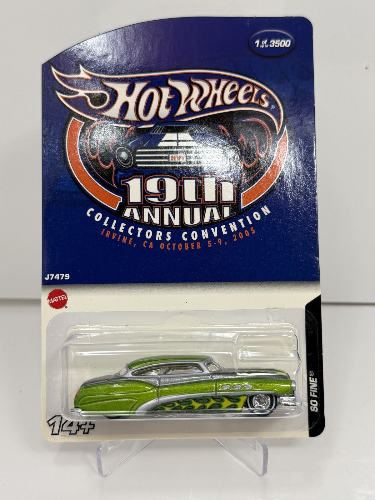 Hot Wheels 2005 19th Annual Collectors Convention So Fine 1:64 Diecast