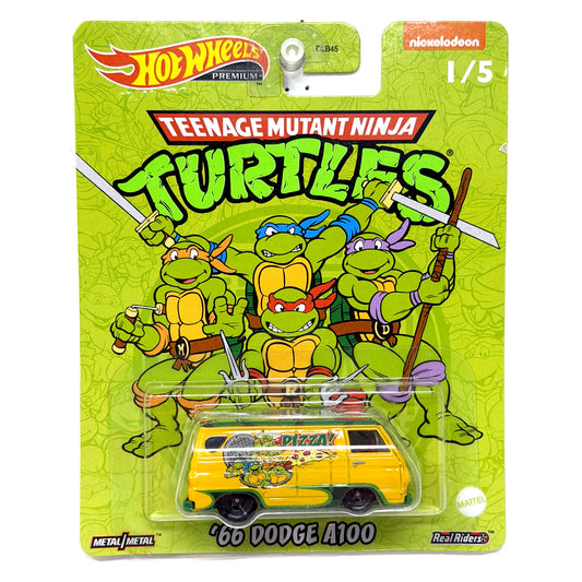 Hot Wheels Premium Teenage Mutant Ninja Turtles 1966 Dodge A100 1:64 Diecast