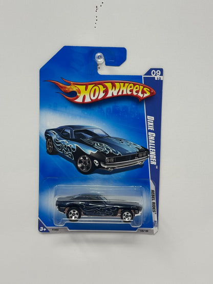 Hot Wheels Rebel Rides Dixie Challenger 1:64 Diecast Blue Flames